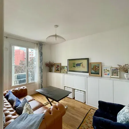 Air Conditioning - Metro 14 - Charming Traditional Style And Modern Access 10 Mn Away From Center Of Paris Apartament