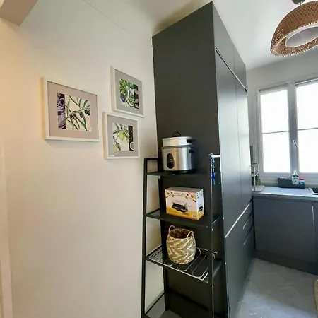 Air Conditioning - Metro 14 - Charming Traditional Style And Modern Access 10 Mn Away From Center Of Paris Apartament
